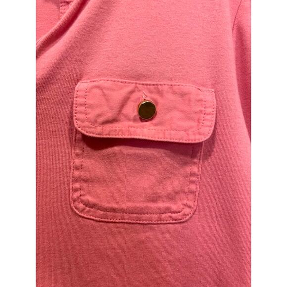 Charter Club Luxury Pima Cotton Coral/Salmon Shirt Womens XL 3/4th Sleeve - Picture 6 of 7